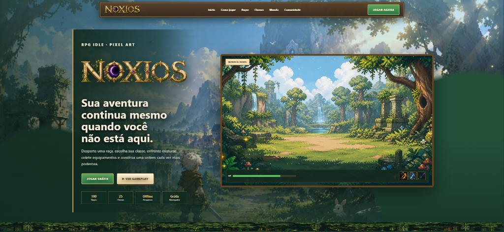 Banner do Noxios