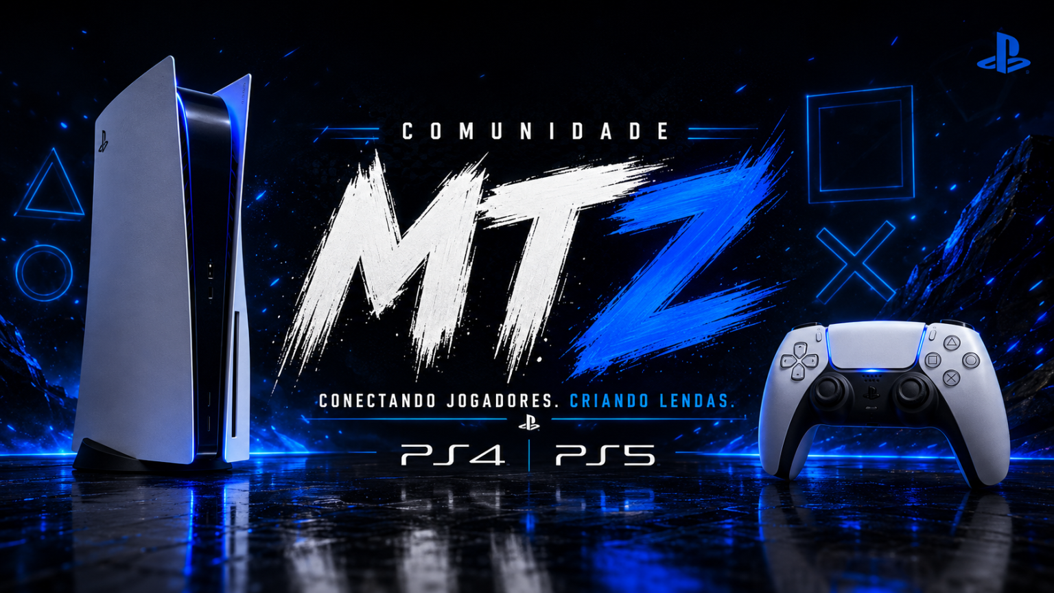 Comunidade MTZ para jogadores de PS4 e PS5